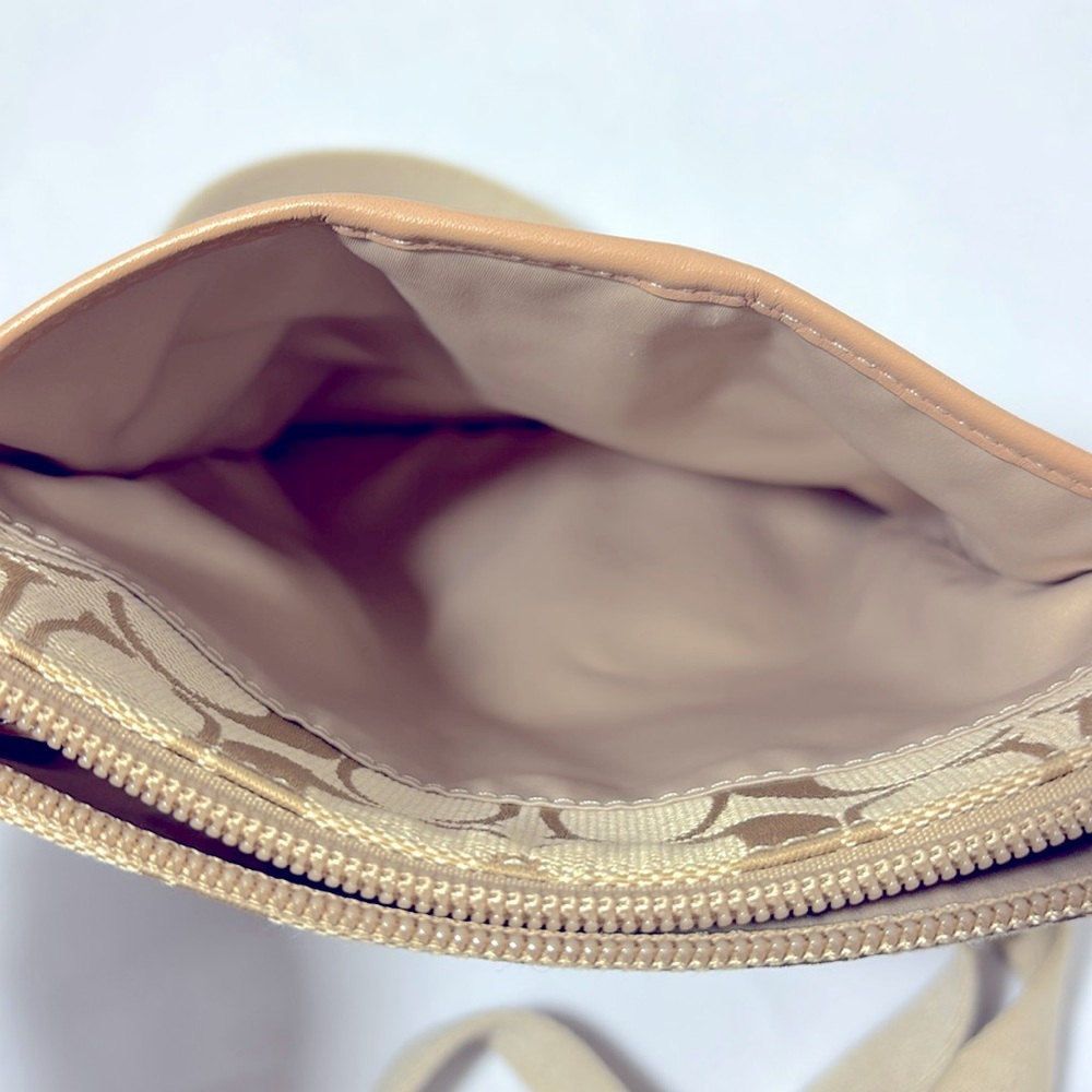 Coach Signature Stripe Crossbody Vintage Bag ** - Picture 8 of 11